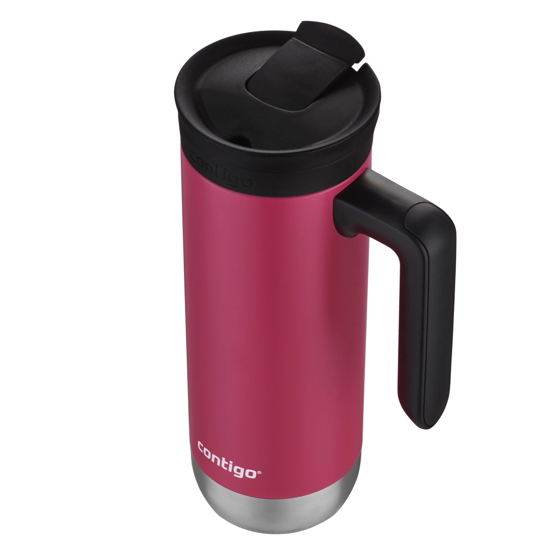 Contigo Huron 2.0 Stainless Steel Travel Mug with SNAPSEAL Lid and Handle in Black, 20 fl oz. M05E