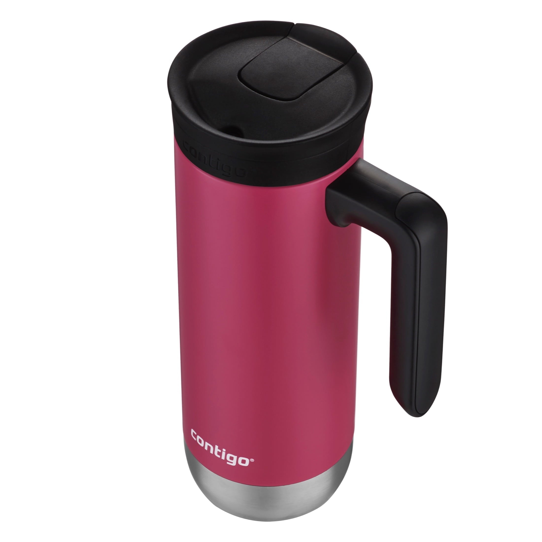 Contigo Huron 2.0 Stainless Steel Travel Mug with SNAPSEAL Lid and Handle in Black, 20 fl oz. M05E