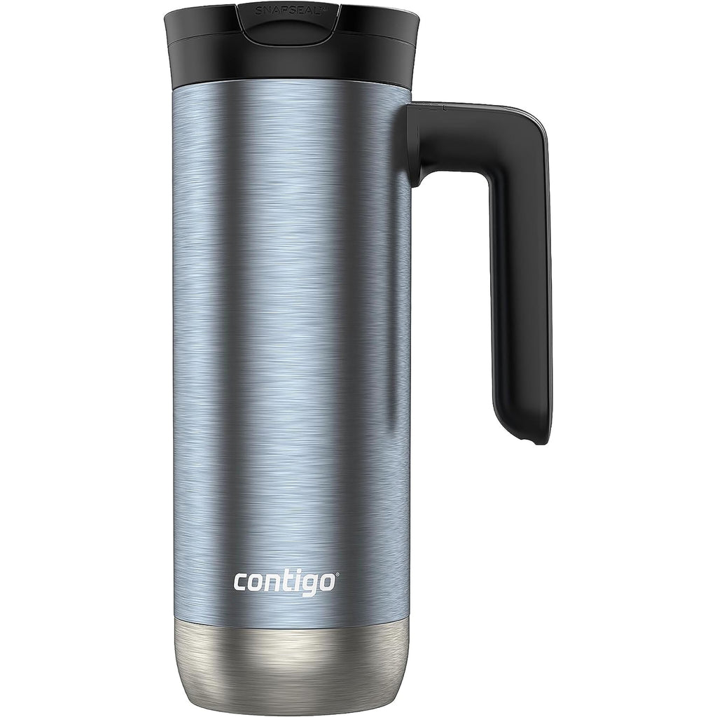 Contigo 20 oz. Superior 2.0 SnapSeal Stainless Steel Travel Mug - Dark Ice M35W