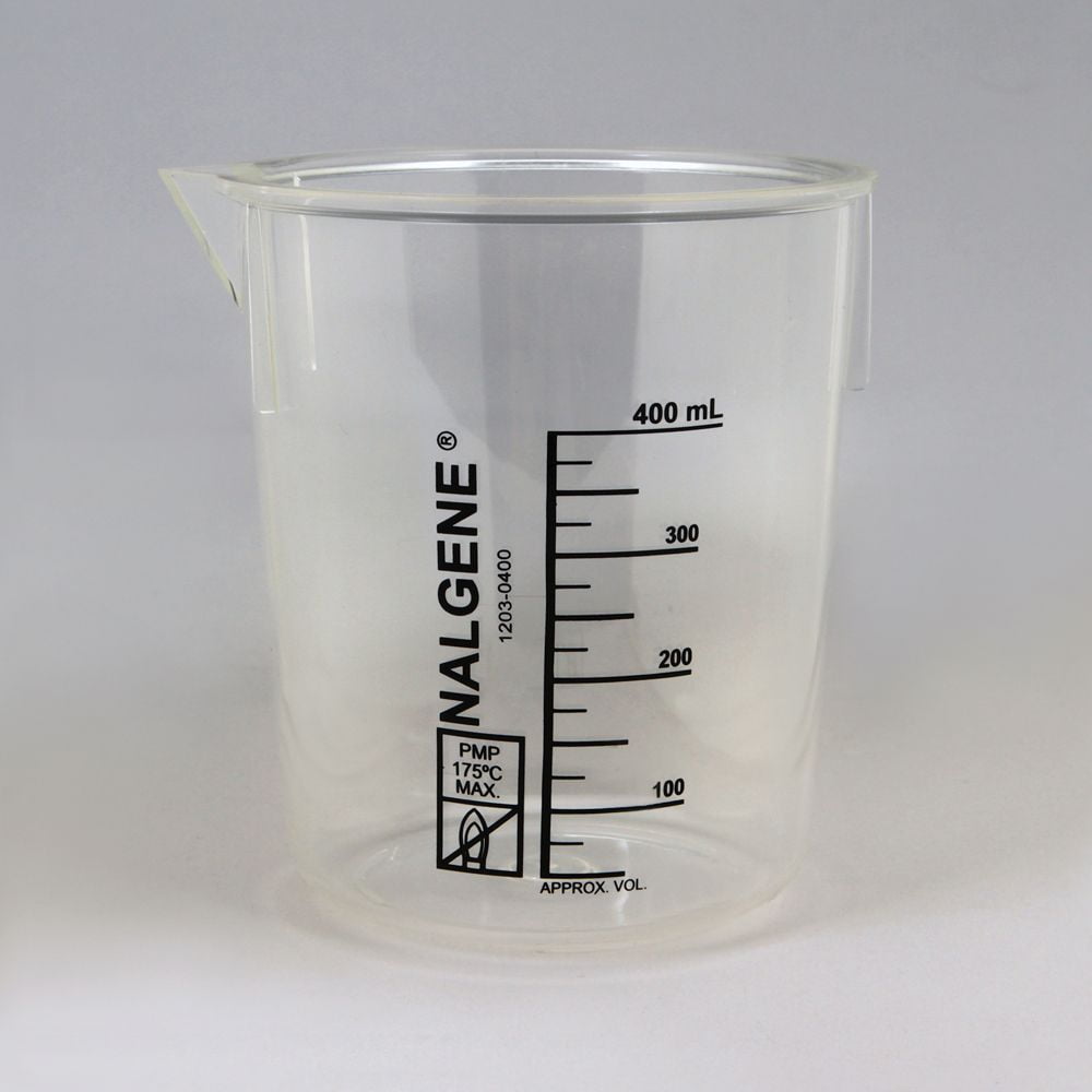 Nalgene Griffin Beaker, Low Form, Polymethylpentene, 400 Ml M186R