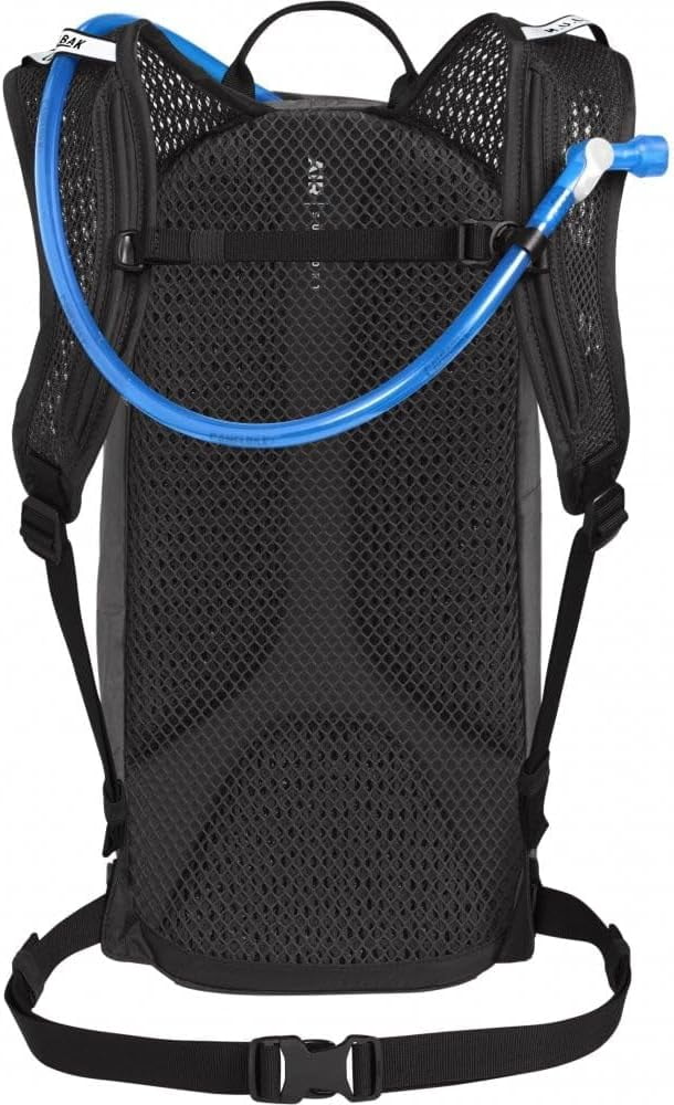 CamelBak Women's M.U.L.E. 12 Mountain Biking Hydration Pack - Easy Refilling Hydration Backpack - Magnetic Tube Trap 100oz, Charcoal/Black M246H