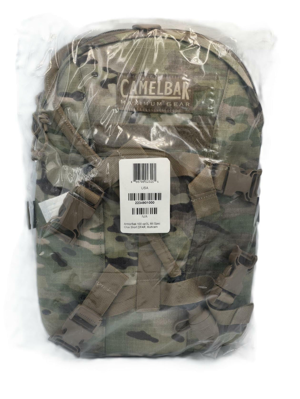 CamelBak Maximum Gear ArmorBak Military Spec Crux Short DFAR, Multicam M299W
