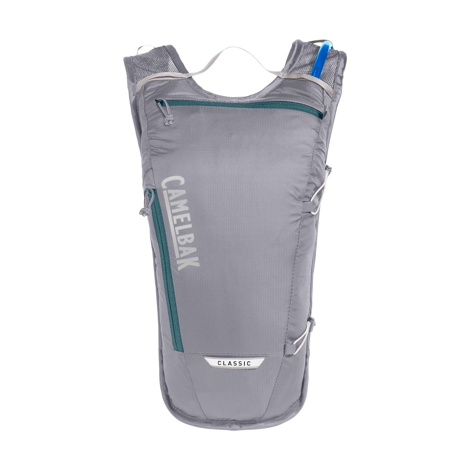 CamelBak Classic 70oz Light Bike Hydration Pack, Gunmetal/Hydro M236J