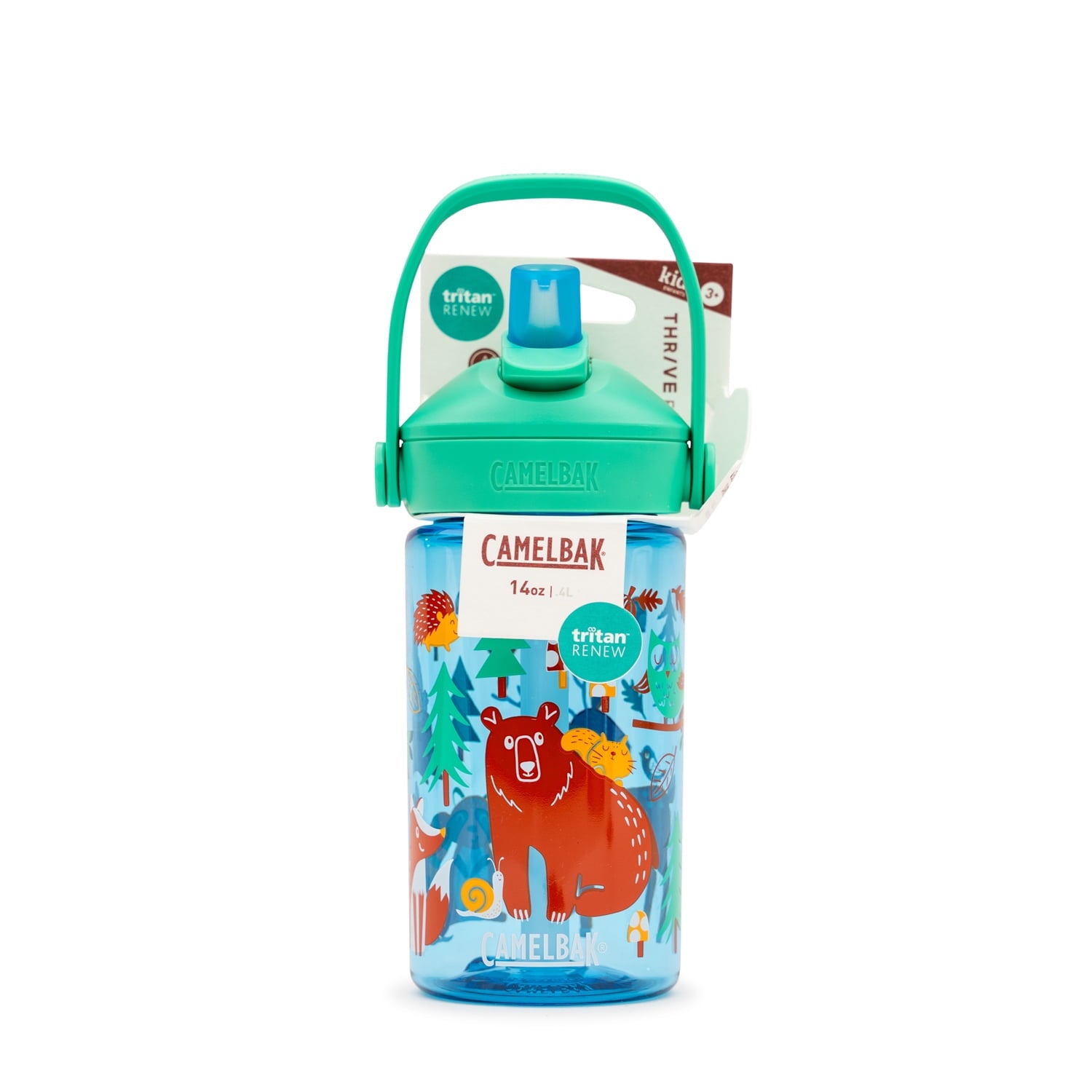 Camelbak Thrive™ Flip Straw Kids 14oz Bottle, Friendly Forest M272Z