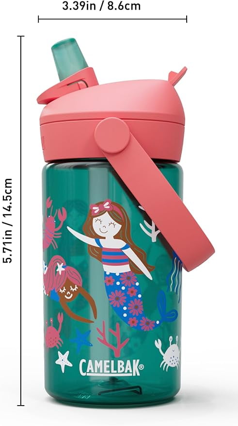 Camelbak Thrive™ Flip Straw Kids 14oz Bottle, Friendly Forest M272Z