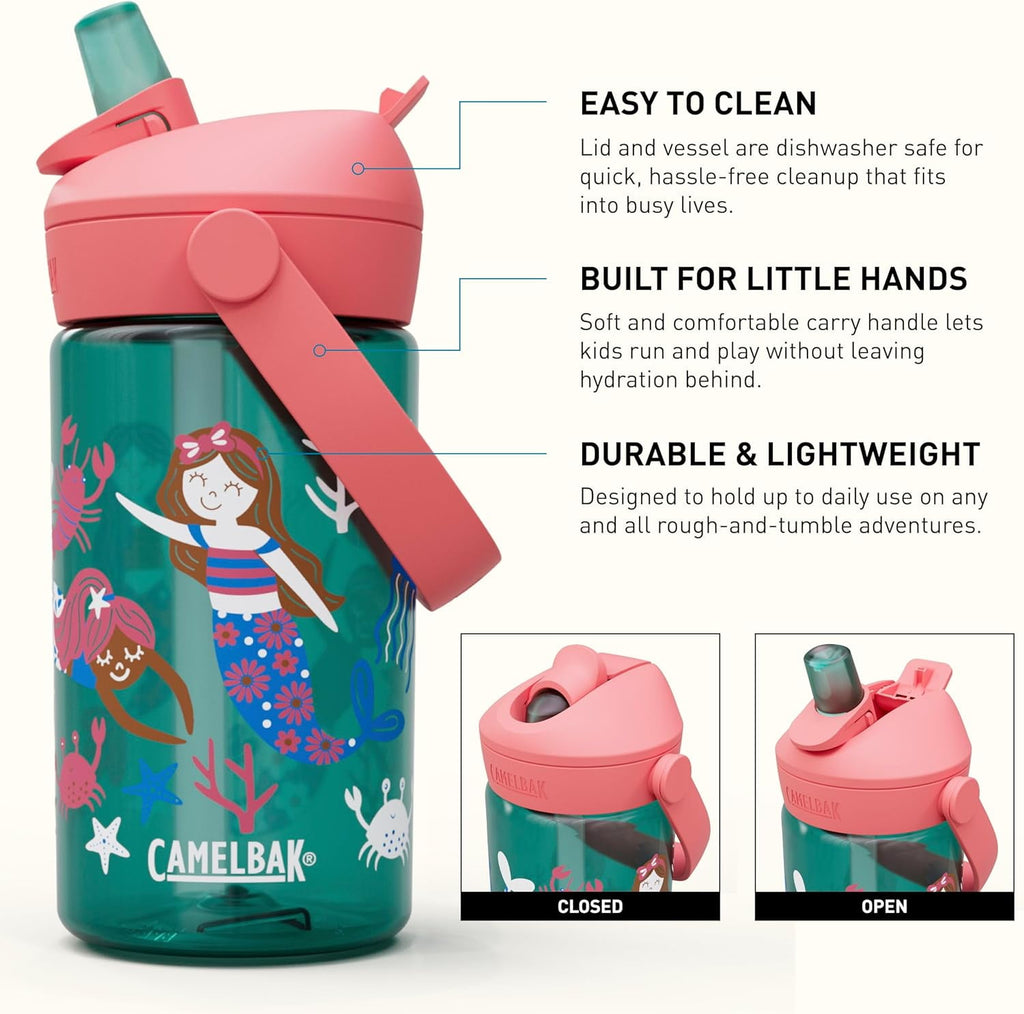 Camelbak Thrive™ Flip Straw Kids 14oz Bottle, Friendly Forest M272Z