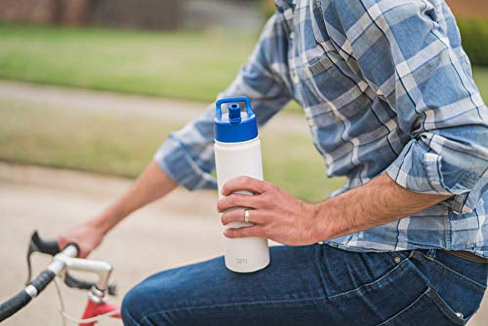Simple Modern Summit Water Bottle Straw Lid Vacuum Insulated Stainless Steel Bottle | 18 fl oz M427F
