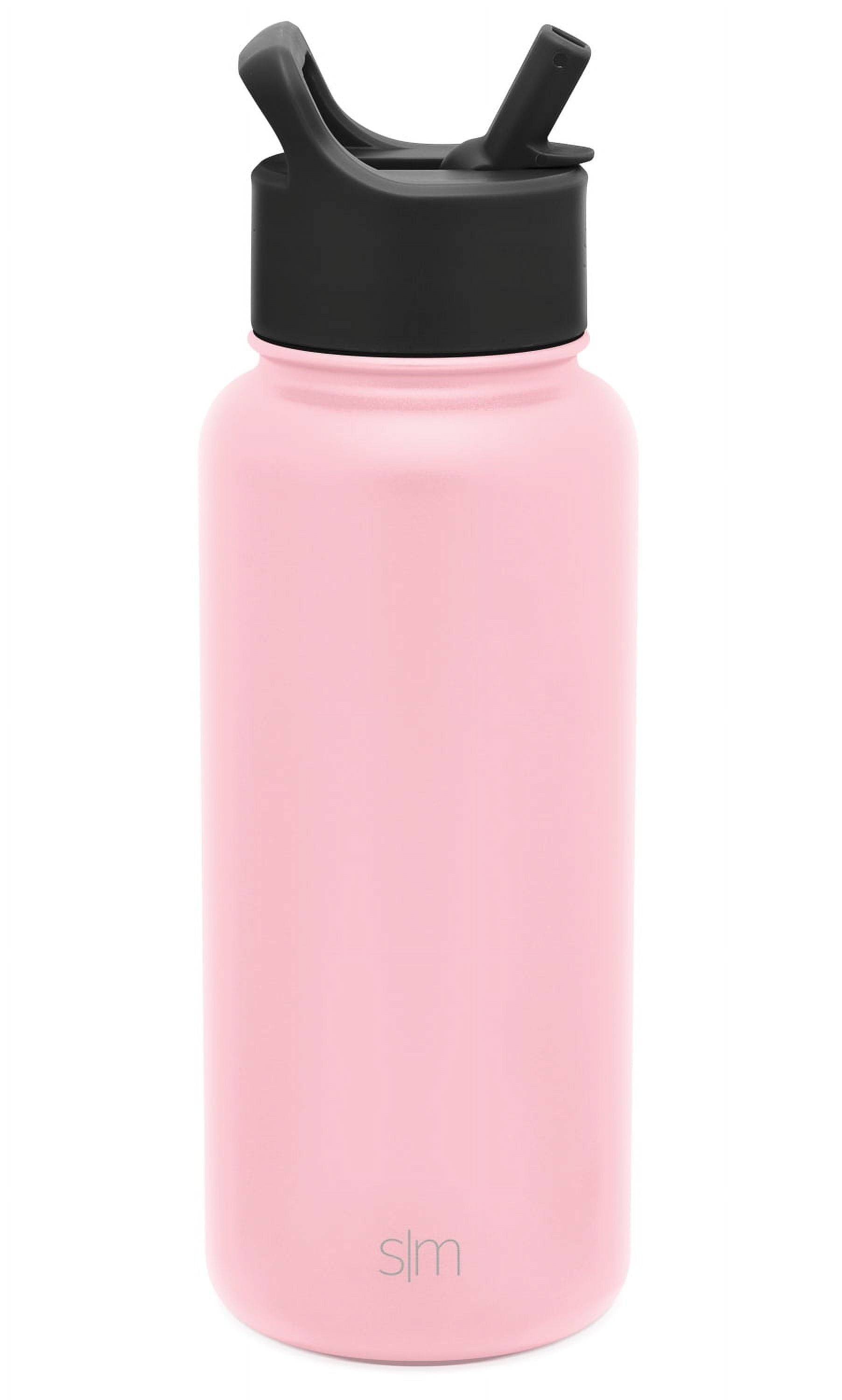 Simple Modern Summit Water Bottle Straw Lid Vacuum Insulated Stainless Steel Bottle | 18 fl oz M427F