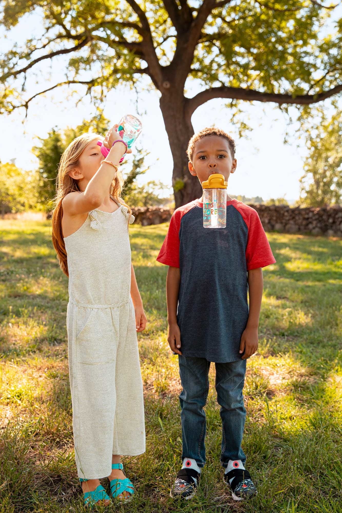 Camelbak Thrive™ Flip Straw Kids 14oz Bottle, Jungle Animals M374J