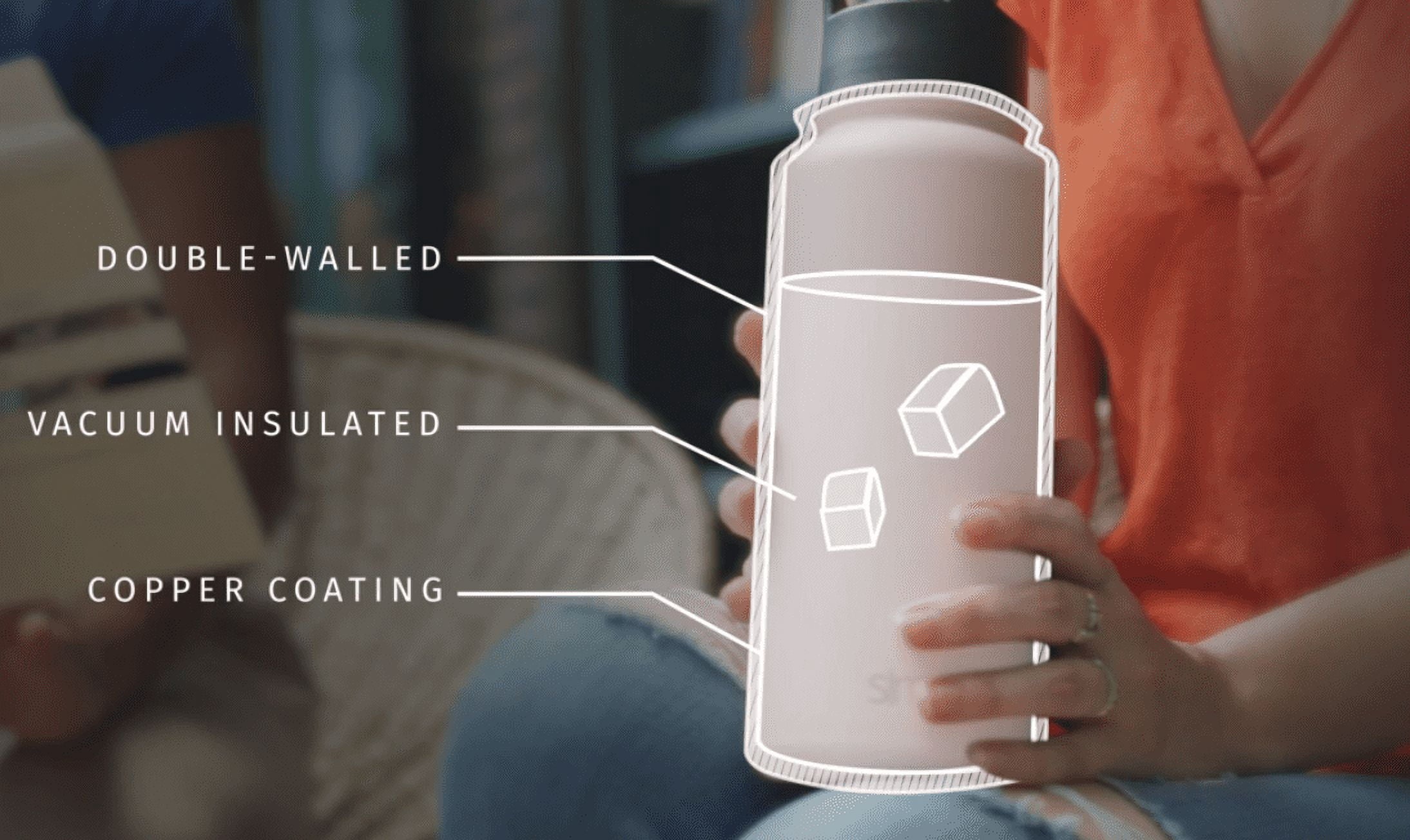 Simple Modern Summit 32oz Stainless Steel Water Bottle with Straw Lid Seaglass Sage M418F