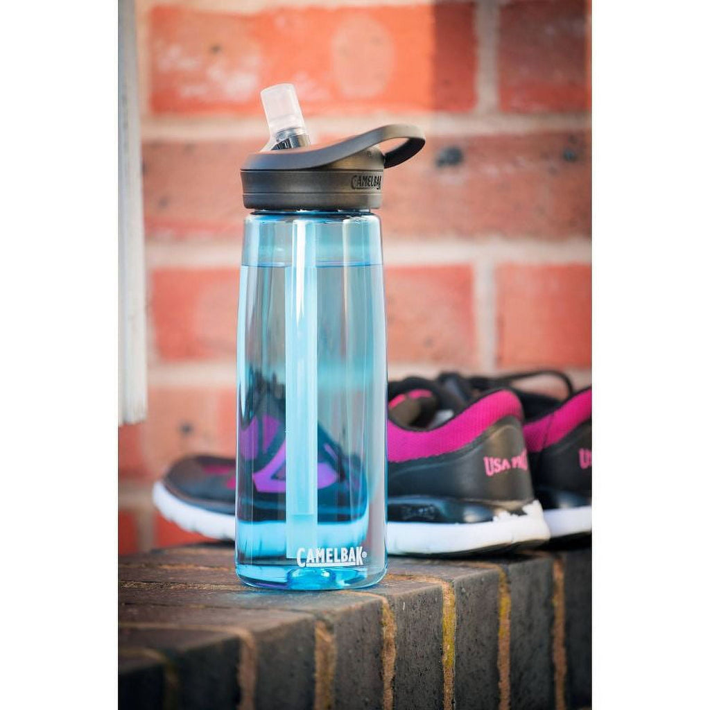 CamelBak Eddy+ 25oz Tritan Renew Water Bottle, Light Blue M290U