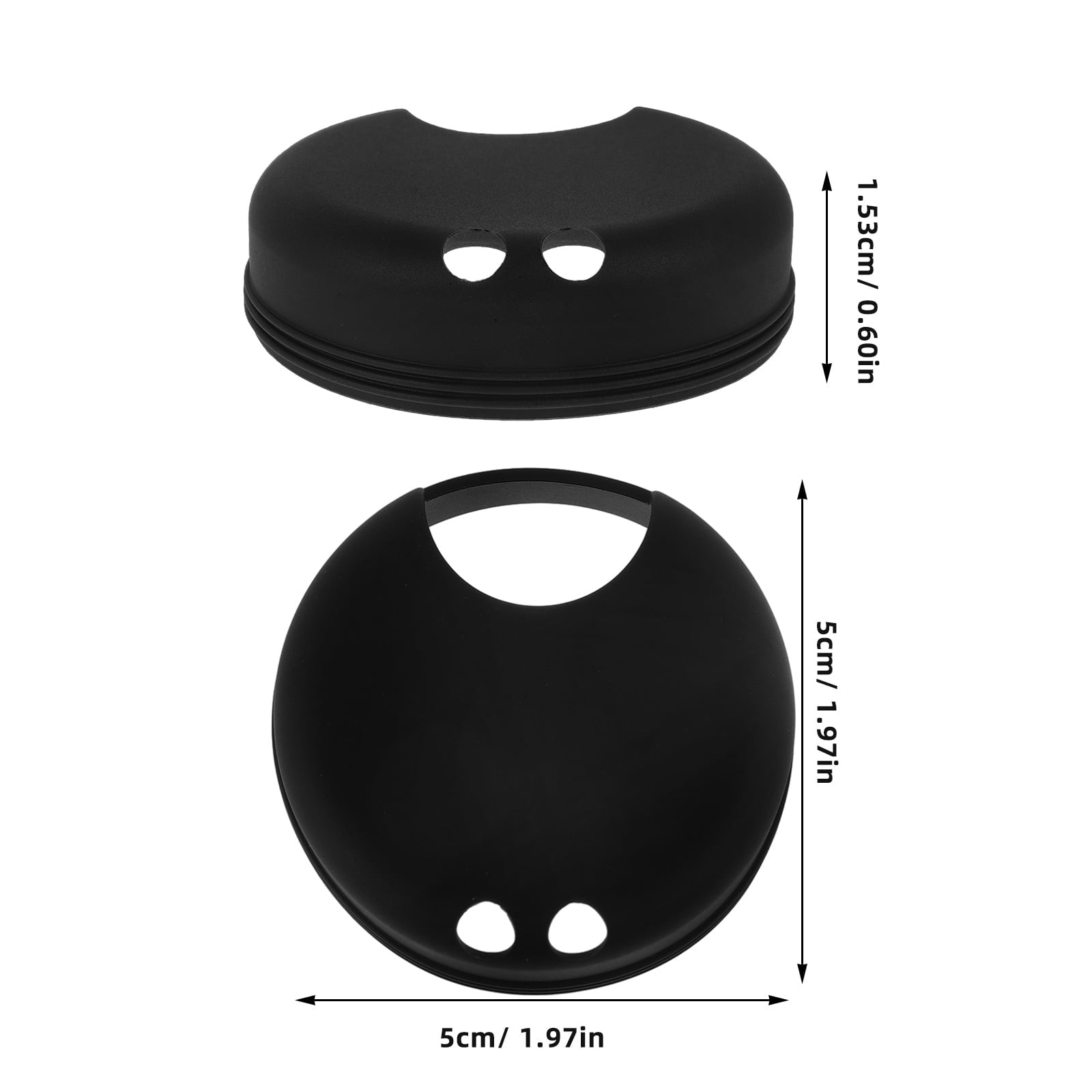 Worgeous 2pcs Splash Guarding Lid For Wide Mouth Bottle  Water Cup Anti-spill Intended Accessory Water Cup Lid Spill-proof Cap For Water Cup Compatible For Nalgene Easy Sipper M228N