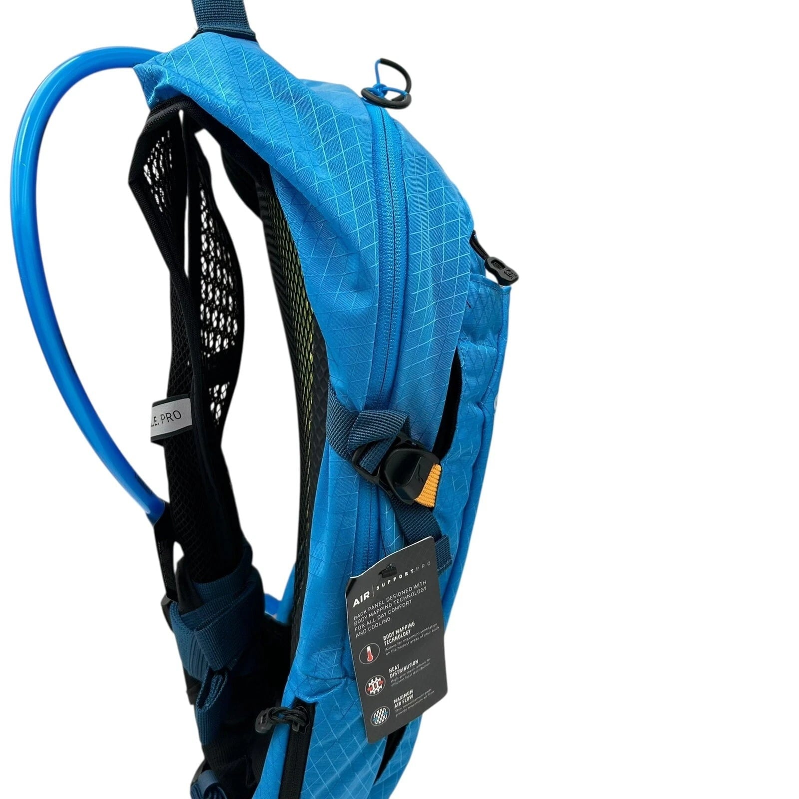 CAMELBAK M.U.L.E Pro 14L Bike Hydration Backpack 100 oz, Ibiza Blue/Orange M251X