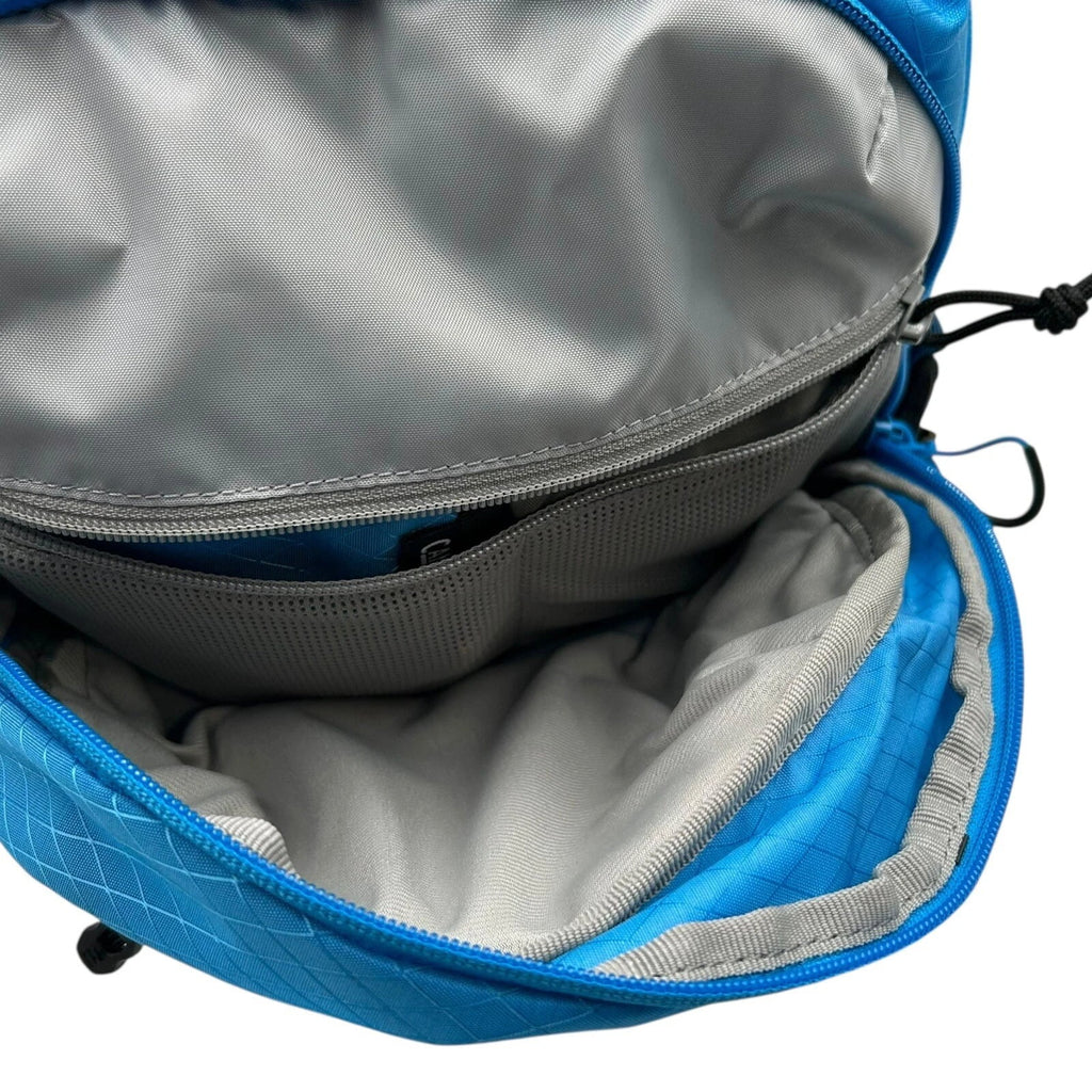 CAMELBAK M.U.L.E Pro 14L Bike Hydration Backpack 100 oz, Ibiza Blue/Orange M251X