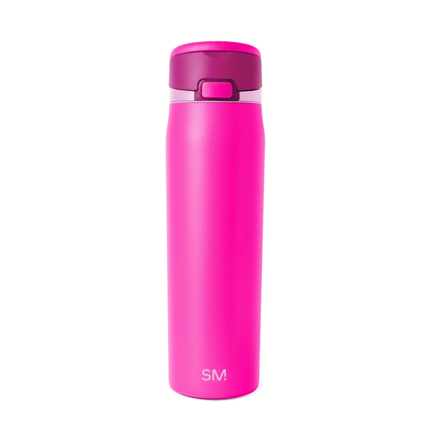 Simple Modern 24oz Mesa Loop Water Bottle with Covered Spout | Pink Champagne M409R