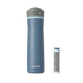 Contigo 24 oz. Wells Chill Stainless Steel Filter Bottle w/ Filters - Dark Ice M84X
