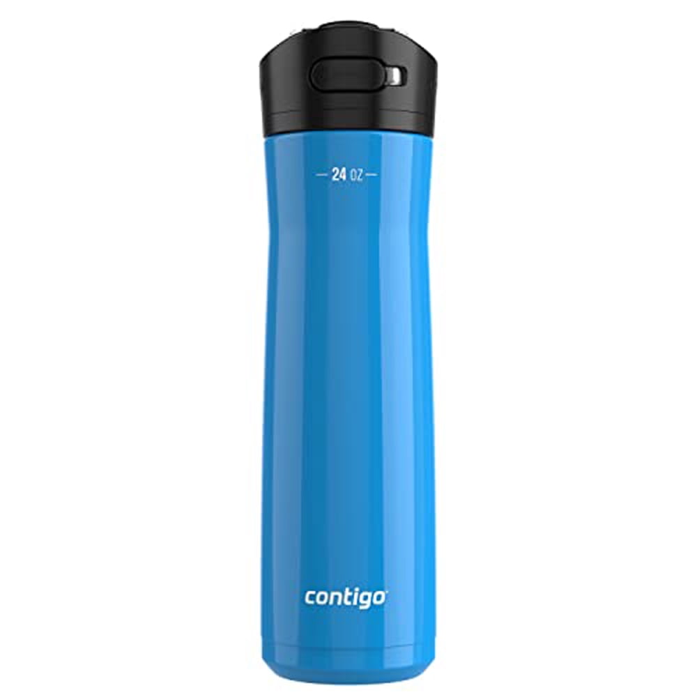 Contigo Ashland 2.0 Water Bottle with AUTOSPOUT Lid, 24oz., Blue Corn M81T