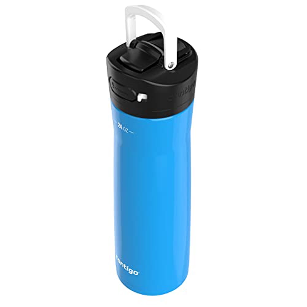 Contigo Ashland 2.0 Water Bottle with AUTOSPOUT Lid, 24oz., Blue Corn M81T