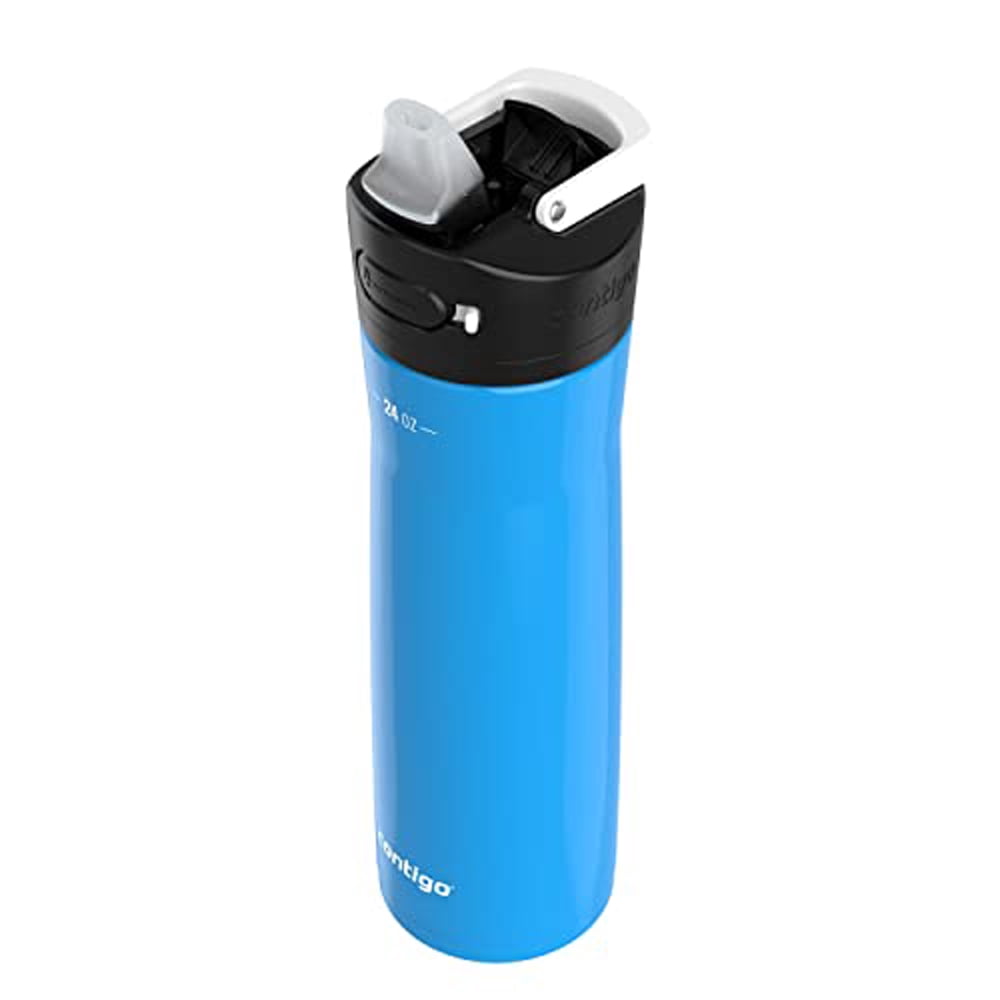 Contigo Ashland 2.0 Water Bottle with AUTOSPOUT Lid, 24oz., Blue Corn M81T