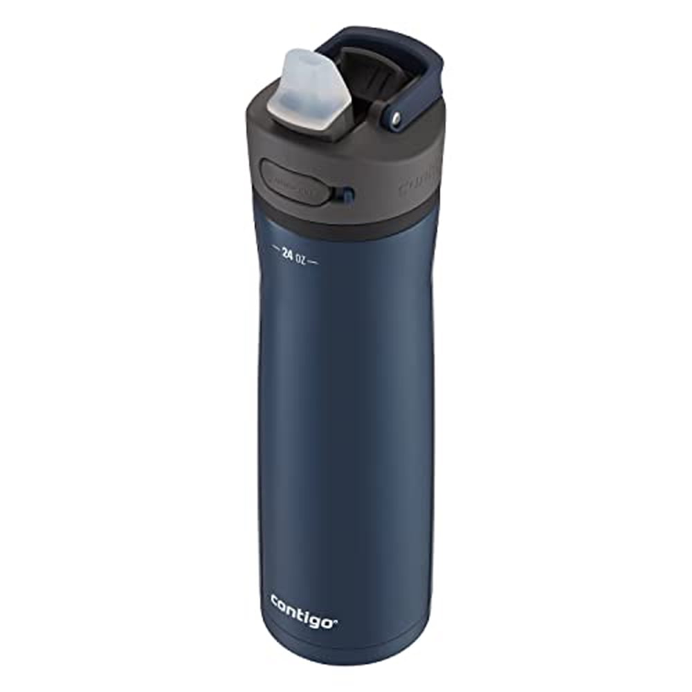 Contigo Ashland 2.0 Water Bottle with AUTOSPOUT Lid, 24oz., Blue Corn M81T