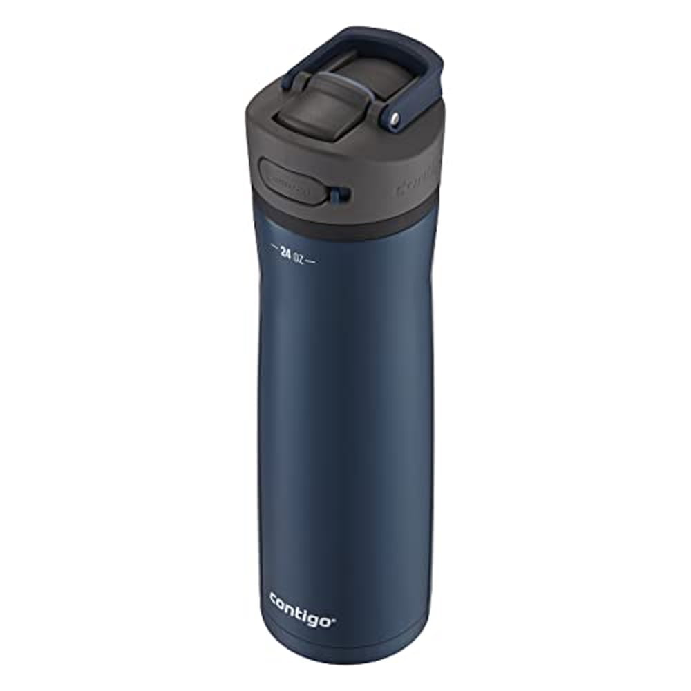 Contigo Ashland 2.0 Water Bottle with AUTOSPOUT Lid, 24oz., Blue Corn M81T