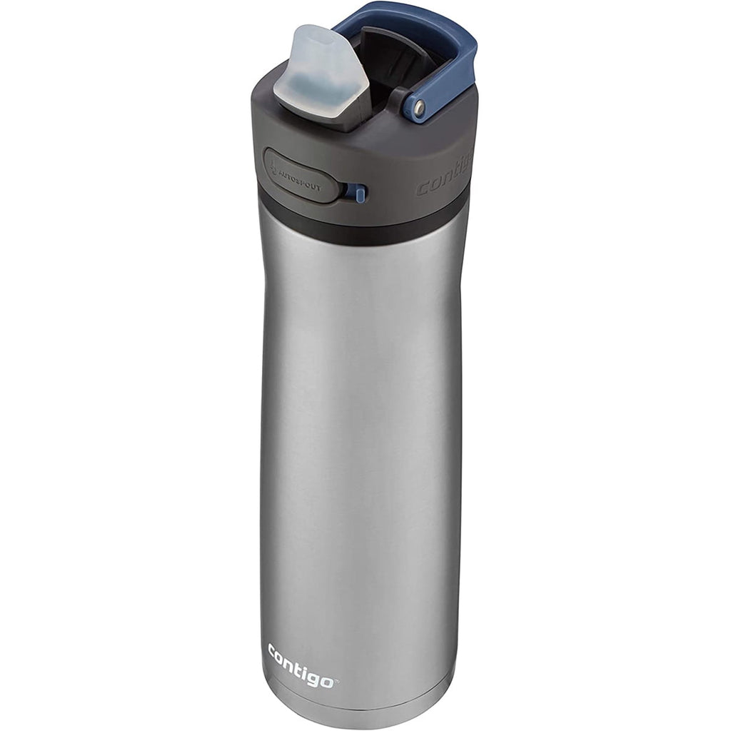 Contigo Ashland 2.0 Water Bottle with AUTOSPOUT Lid, 24oz., Blue Corn M81T
