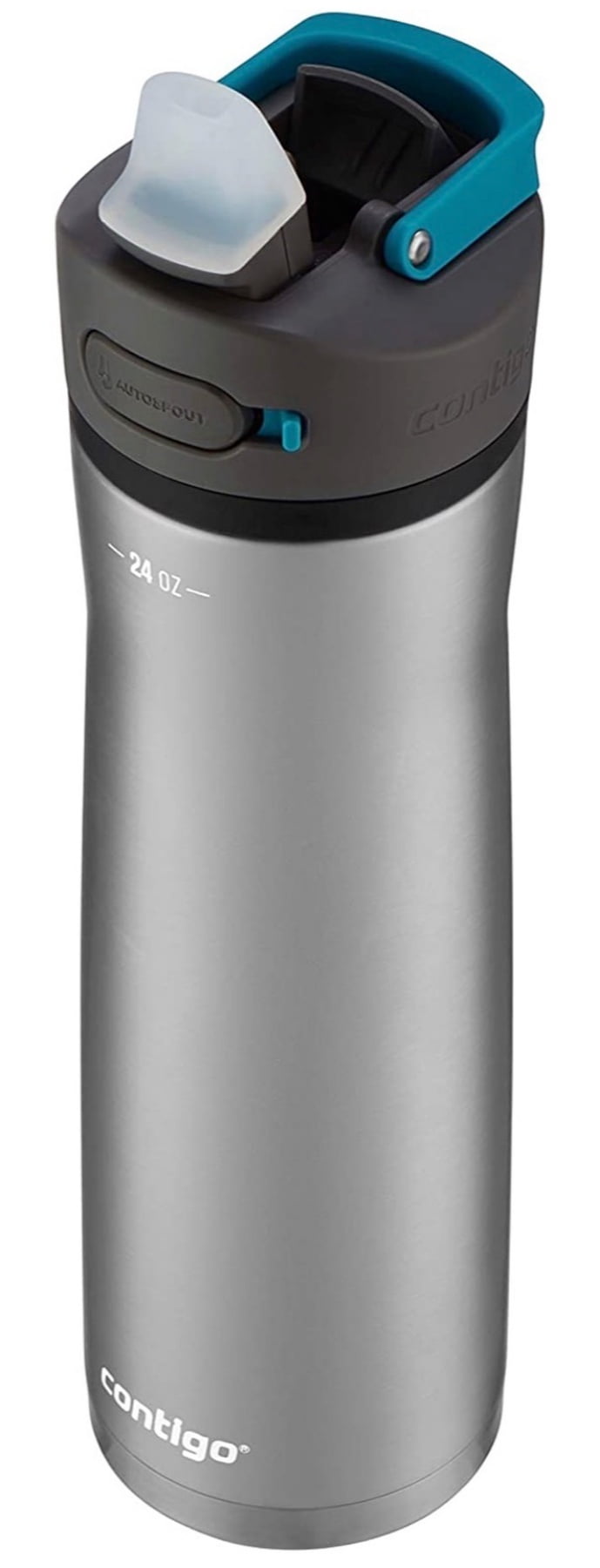 Contigo Ashland 2.0 Water Bottle with AUTOSPOUT Lid, 24oz., Blue Corn M81T