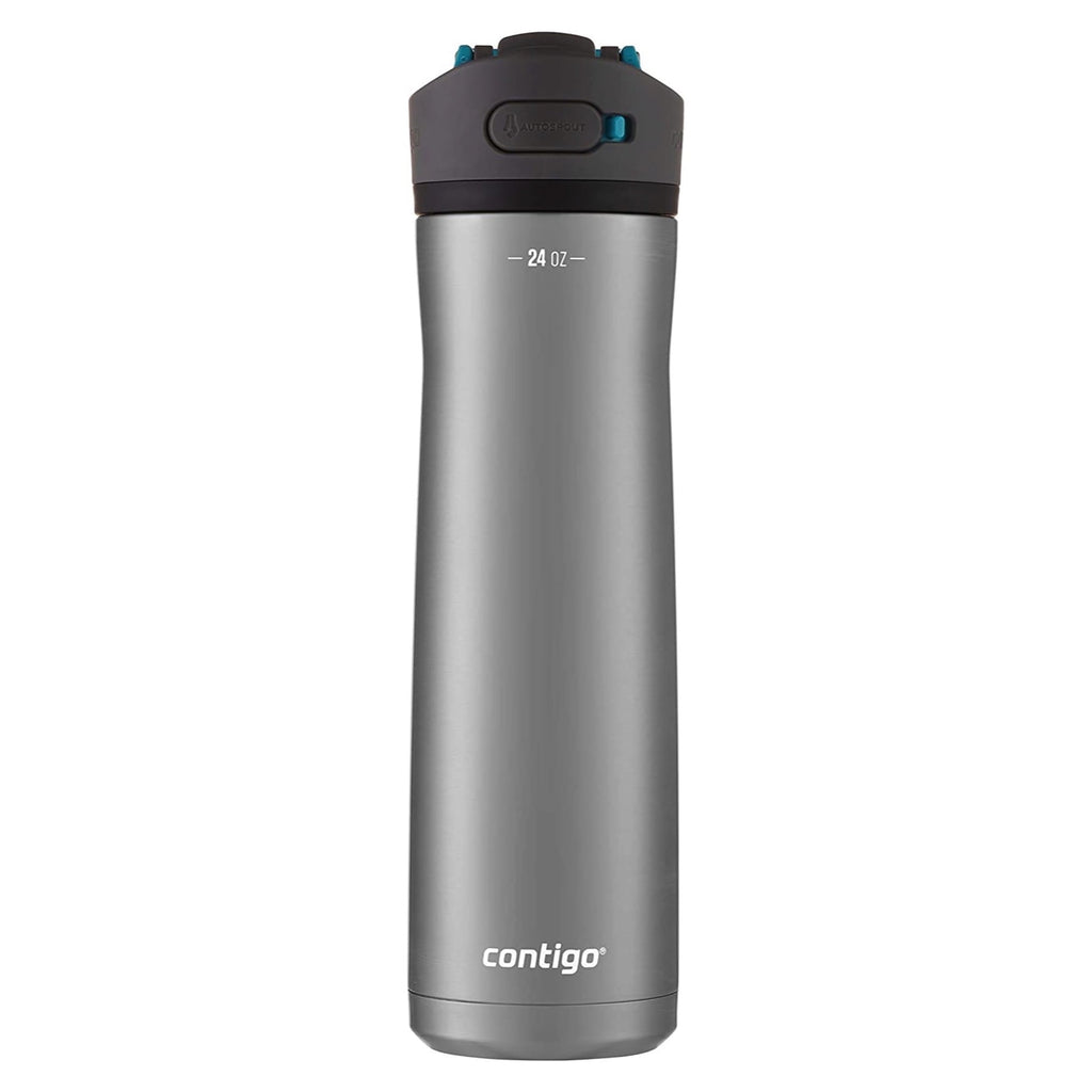 Contigo Ashland 2.0 Water Bottle with AUTOSPOUT Lid, 24oz., Blue Corn M81T