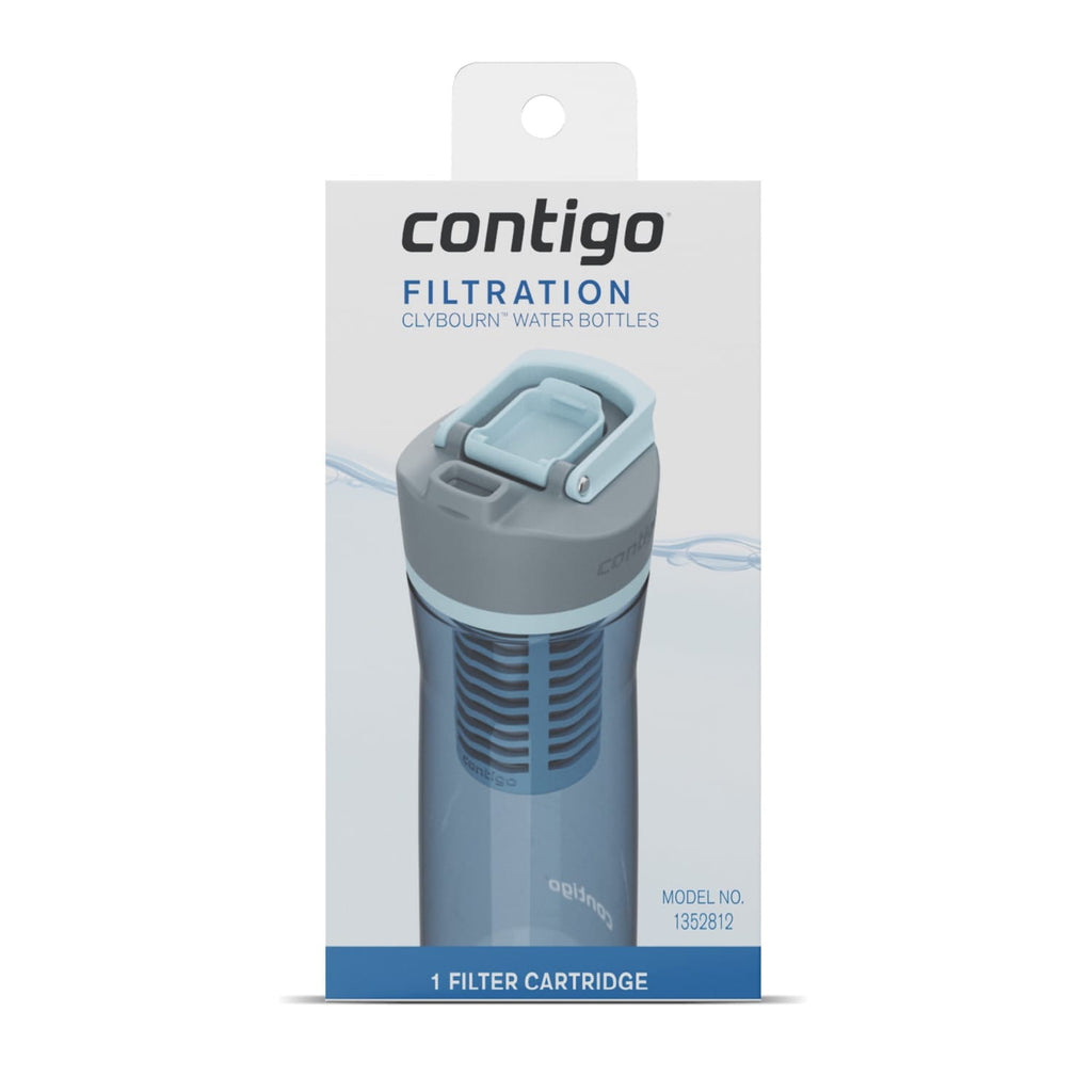 Contigo Clybourn FreeFlow Filter Water Bottle Replacement Filter, 1 Count M30N