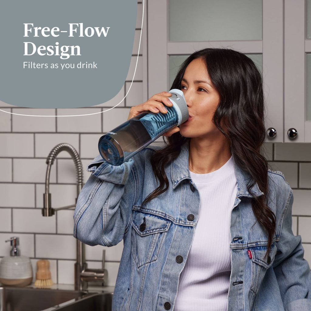 Contigo Clybourn FreeFlow Filter Water Bottle Replacement Filter, 1 Count M30N