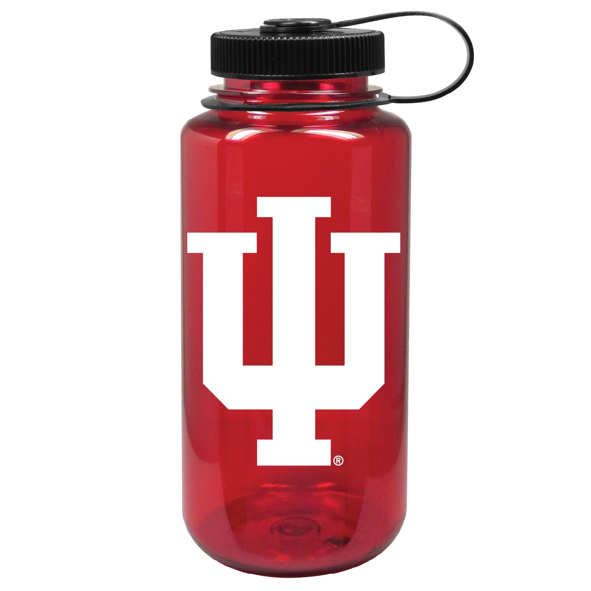 Crimson Indiana Hoosiers 32oz. Nalgene Sustainable Wide Mouth Water Bottle M169B
