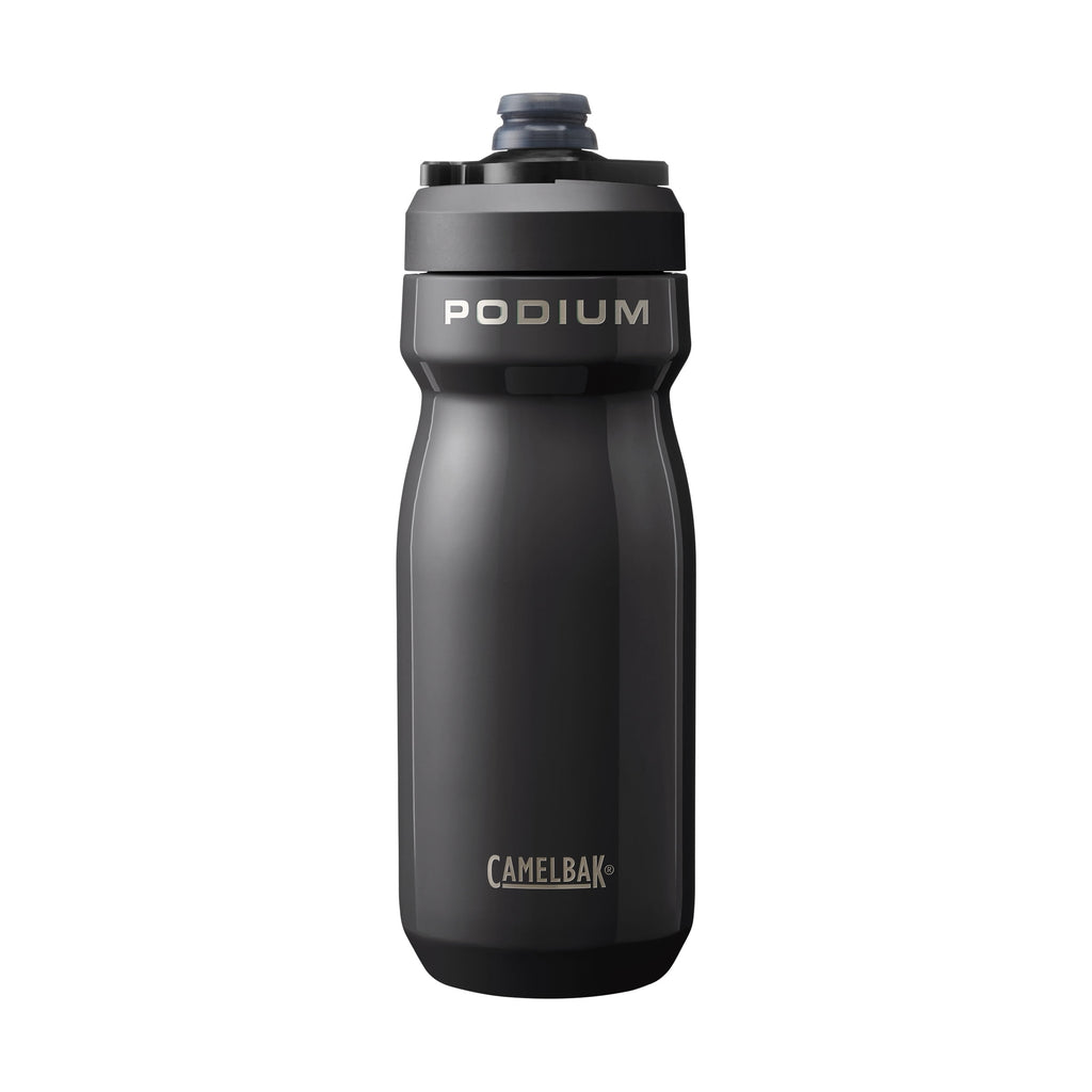 CamelBak Podium 18oz Insulated Stainless Steel Bike Water Bottle, Black M370L