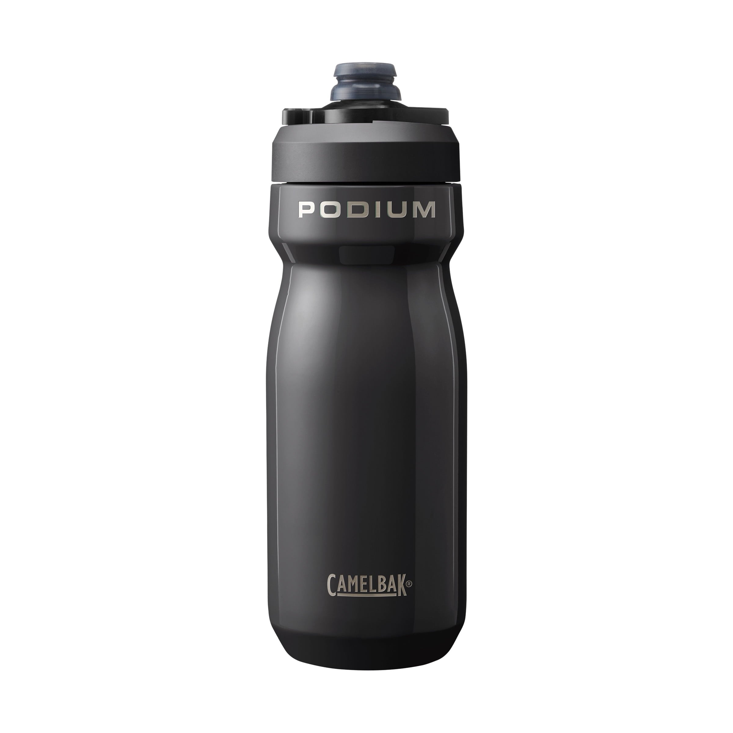CamelBak Podium 18oz Insulated Stainless Steel Bike Water Bottle, Black M370L