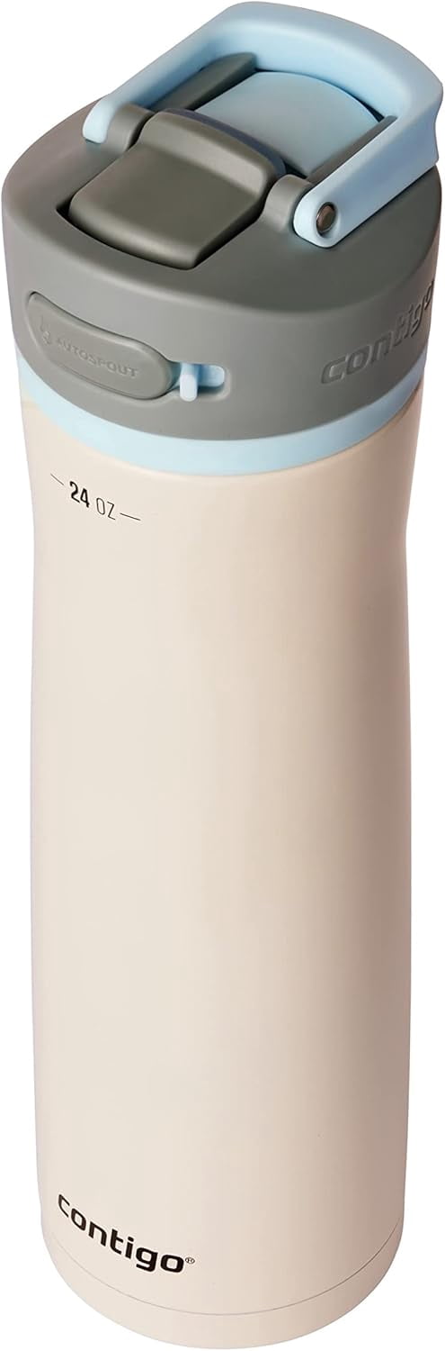 Contigo 24 oz. Wells Chill Stainless Steel Filter Water Bottle - Salt M86E