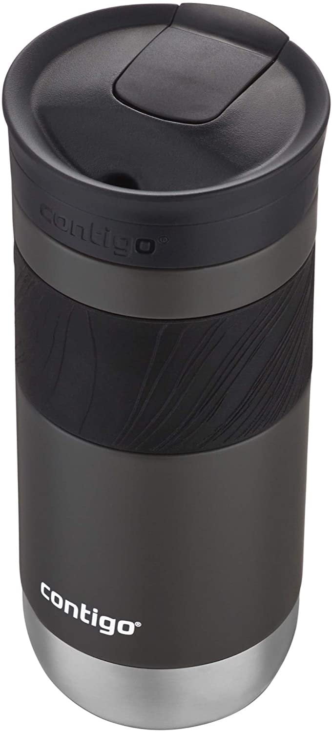 Contigo Byron 2.0 Stainless Steel Travel Mug with SNAPSEAL Lid and Grip, 20 oz, Sake &amp; Blue Corn, 2-Pack M14S