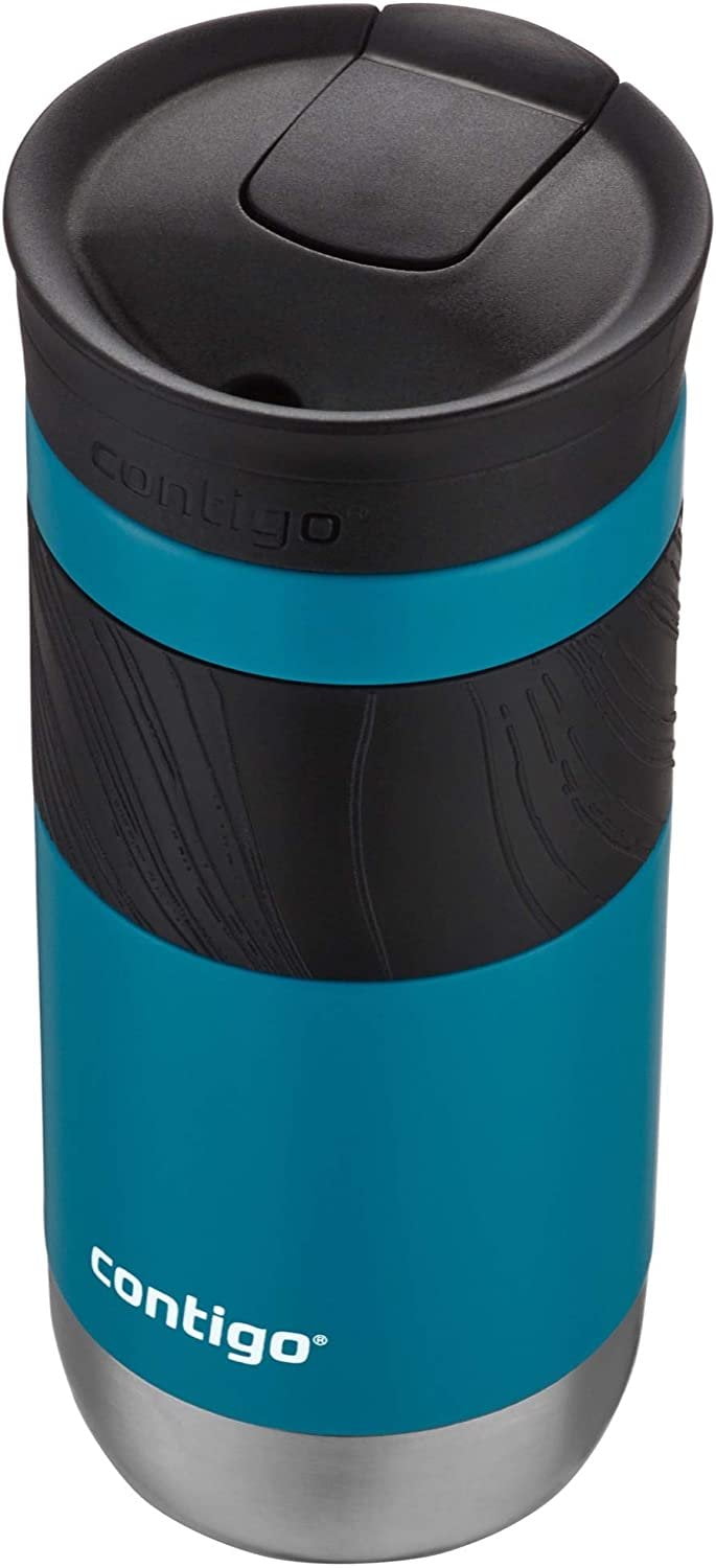 Contigo Byron 2.0 Stainless Steel Travel Mug with SNAPSEAL Lid and Grip, 20 oz, Sake &amp; Blue Corn, 2-Pack M14S