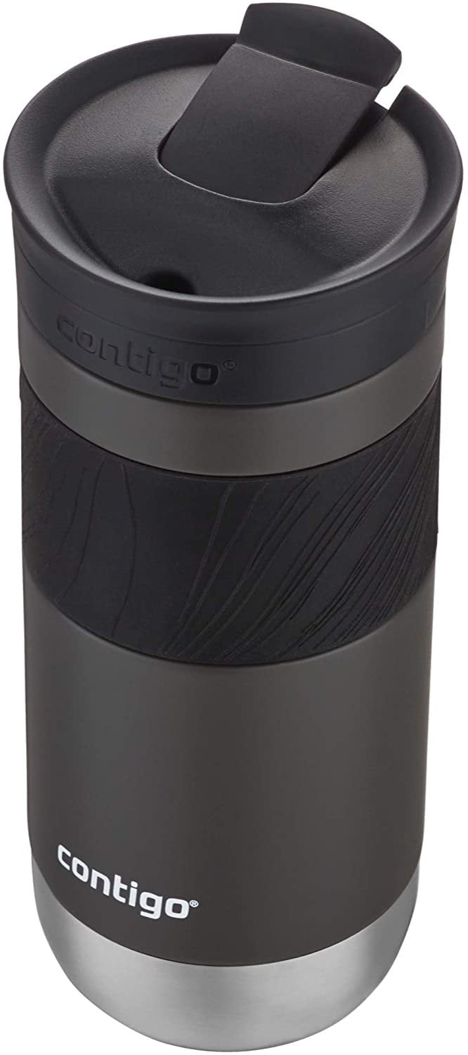 Contigo Byron 2.0 Stainless Steel Travel Mug with SNAPSEAL Lid and Grip, 20 oz, Sake &amp; Blue Corn, 2-Pack M14S