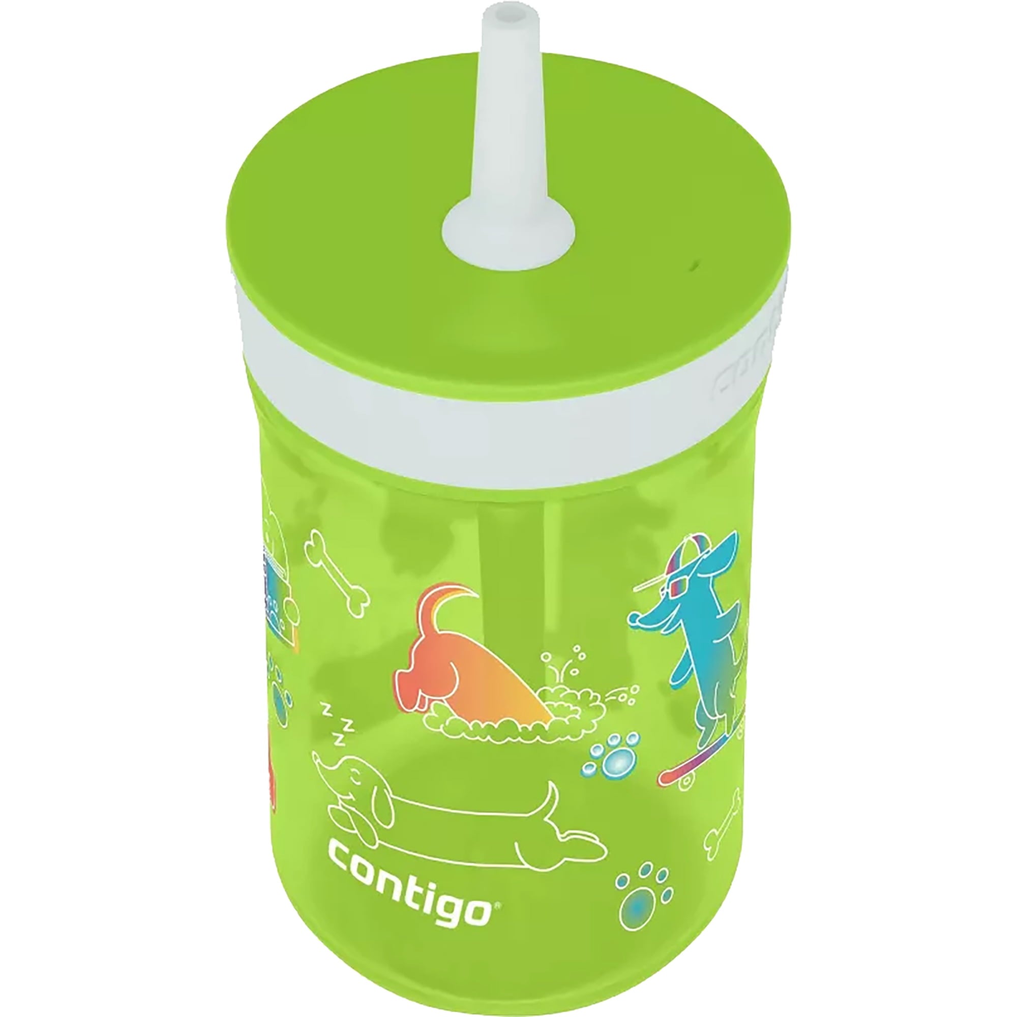 Contigo Kid's 14 oz. Leighton Tumbler with Straw - Juniper/Blue Forest M118A