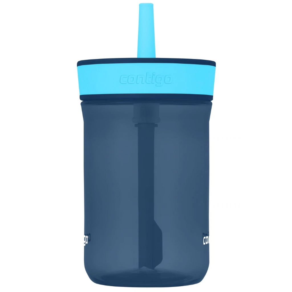 Contigo Kid's 14 oz. Leighton Tumbler with Straw - Juniper/Blue Forest M118A