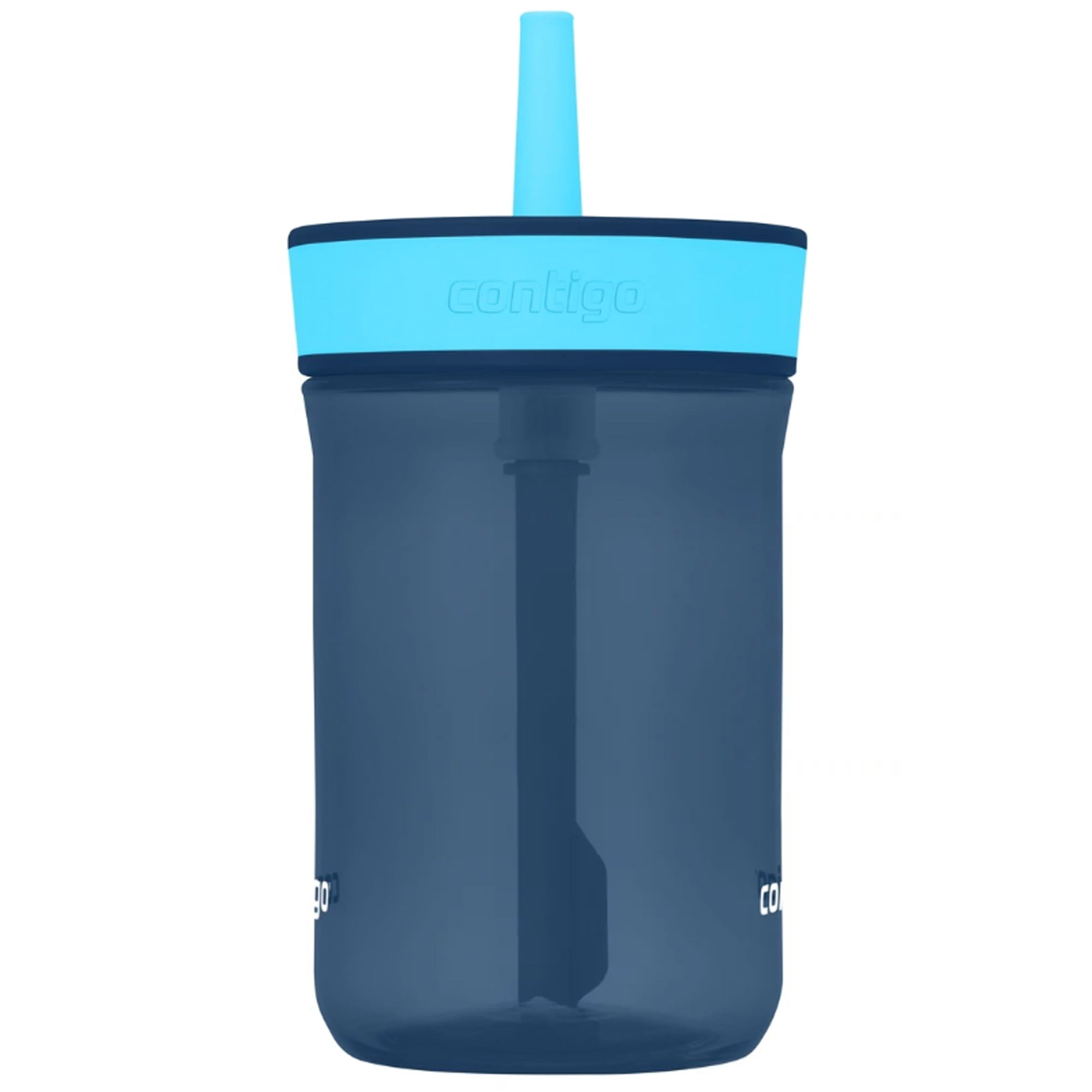 Contigo Kid's 14 oz. Leighton Tumbler with Straw - Juniper/Blue Forest M118A