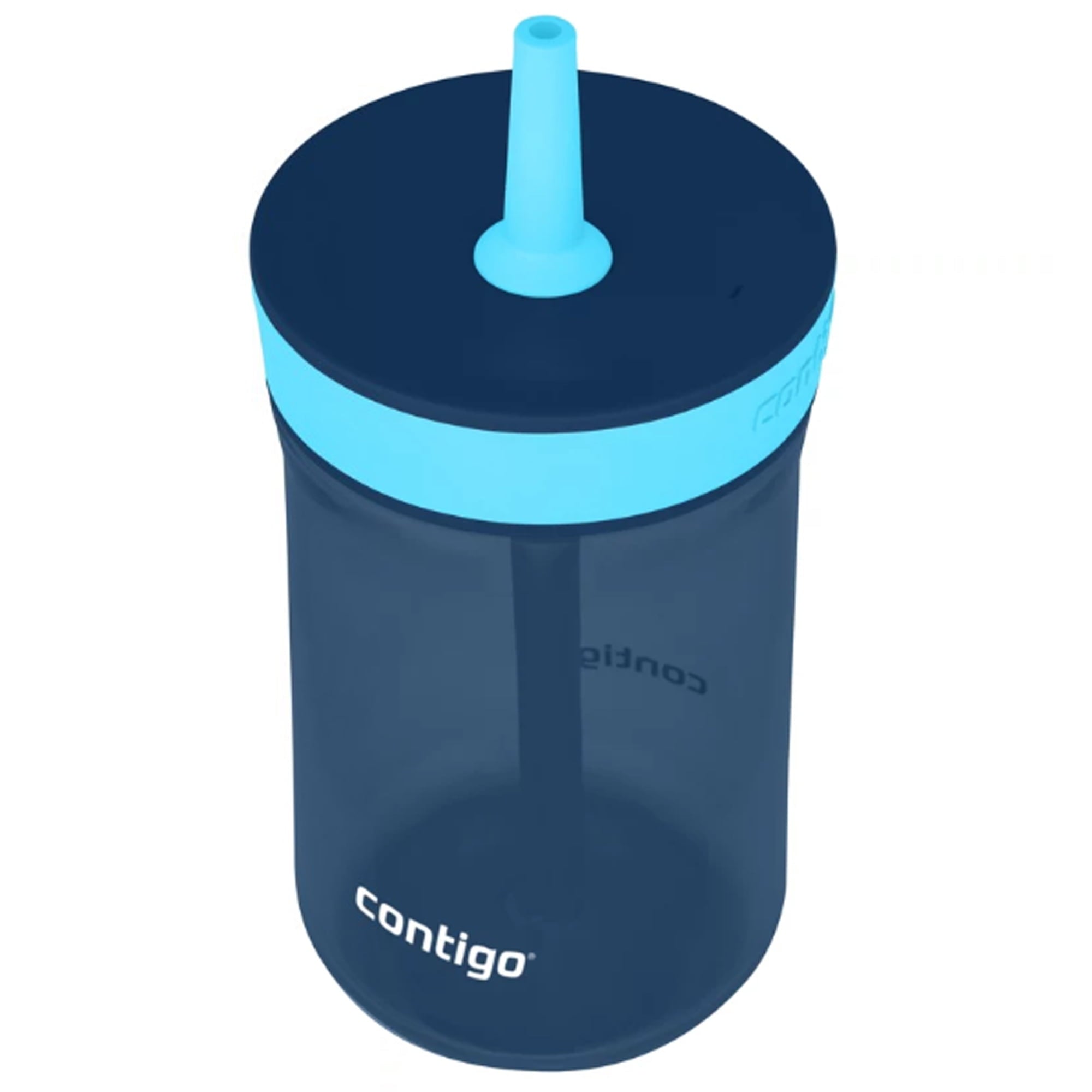 Contigo Kid's 14 oz. Leighton Tumbler with Straw - Juniper/Blue Forest M118A