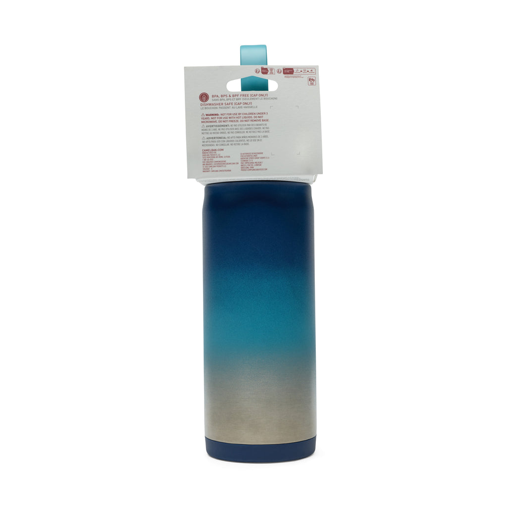 Camelbak Thrive Chug 16oz Stainless Bottle, Blue Haze M322U