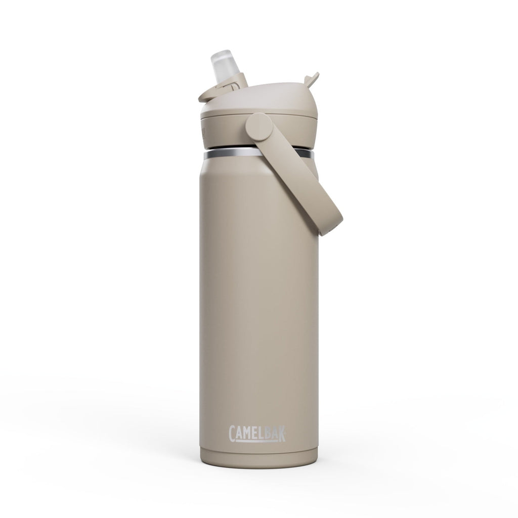 CamelBak Thrive™ Flip Straw Insulated Stainless Steel Water Bottle, 25 oz, Stone M359D