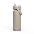 CamelBak Thrive™ Flip Straw Insulated Stainless Steel Water Bottle, 25 oz, Stone M359D