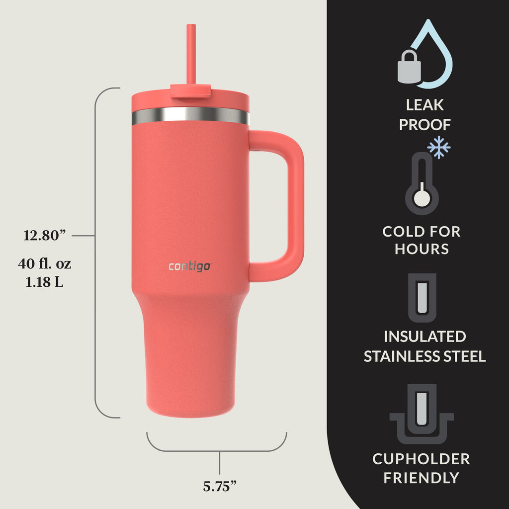 Contigo Streeterville Tumbler 40oz Inky Cap M106T