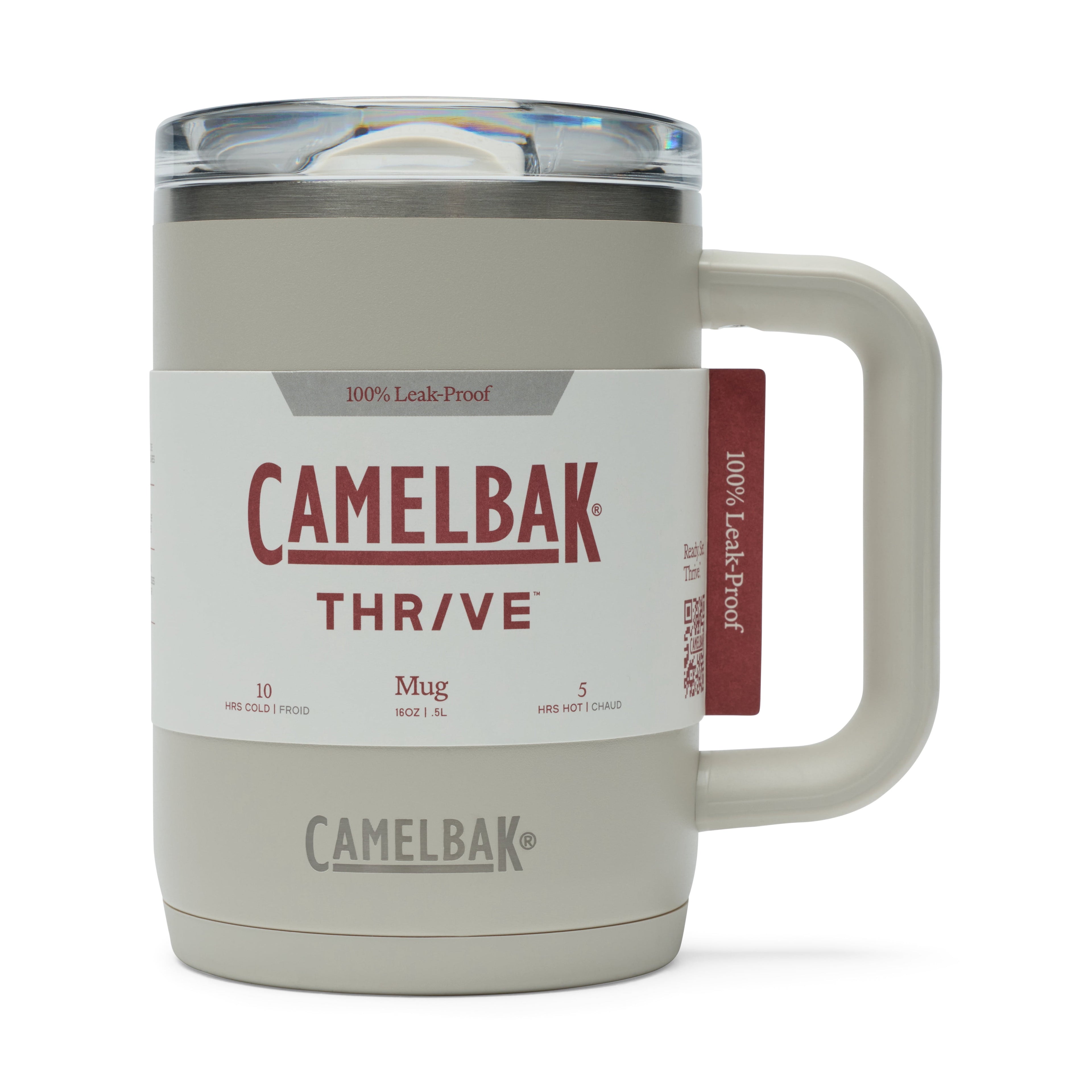CamelBak Thrive 16oz Stainless Steel Leak-Proof Mug, Stone M291U