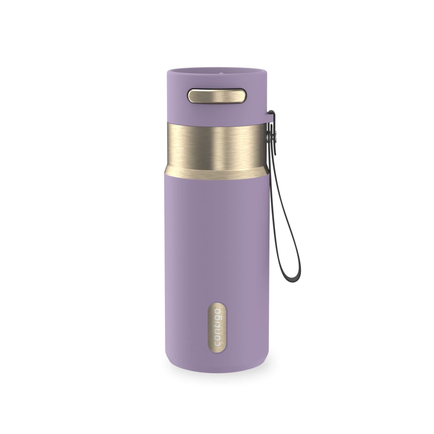 Contigo AutoSeal 16 oz Leakproof Water Bottle with Carrying Strap M23B