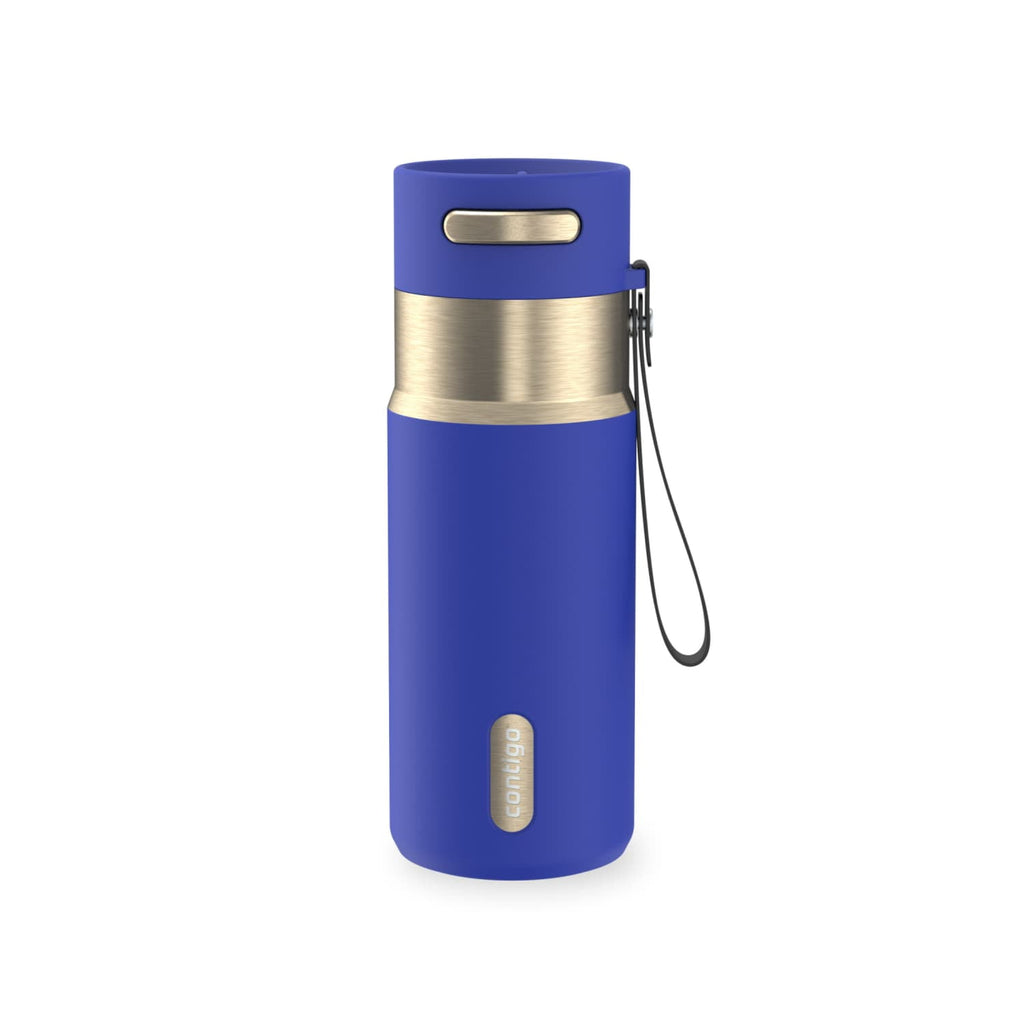 Contigo AutoSeal 16 oz Leakproof Water Bottle with Carrying Strap M23B