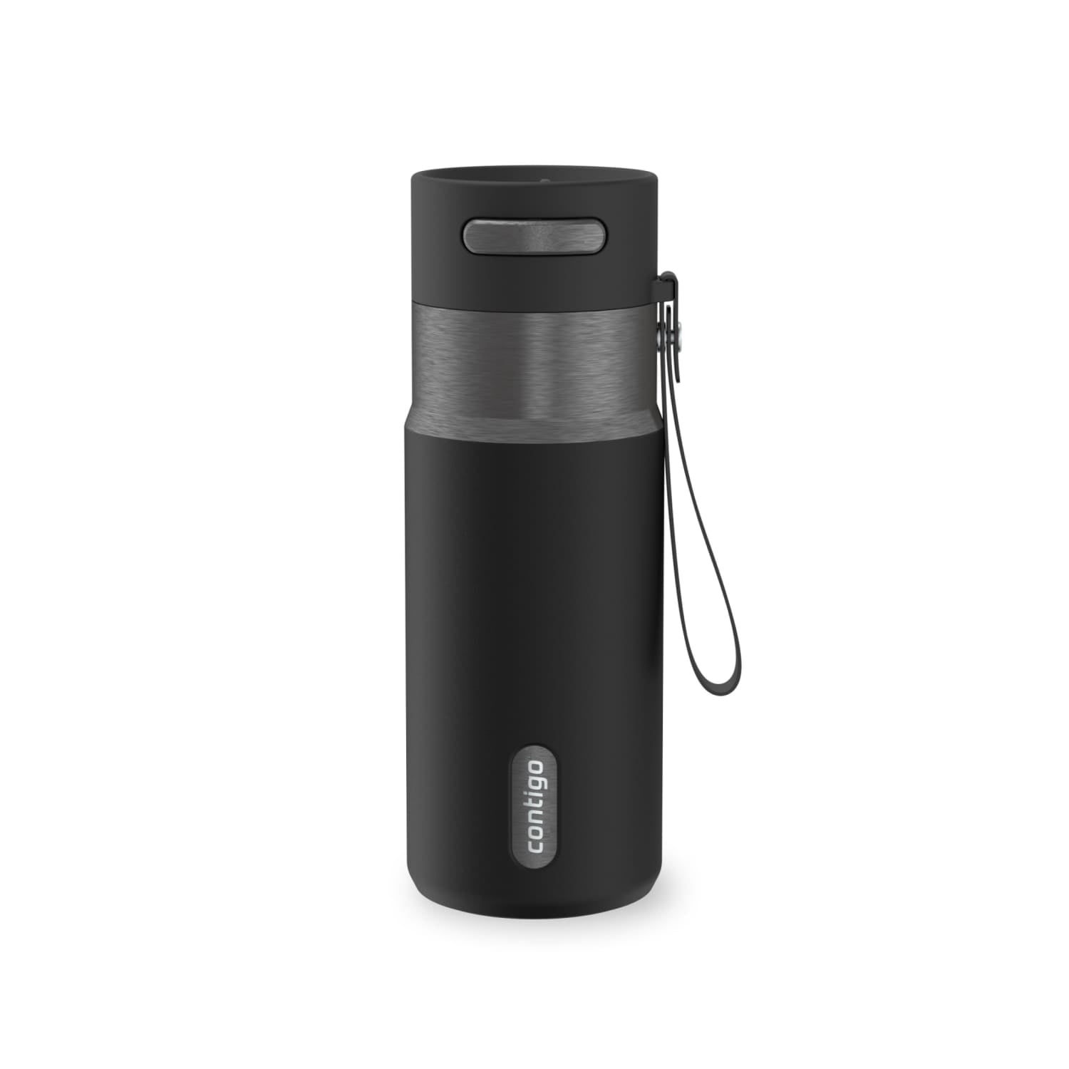 Contigo AutoSeal 16 oz Leakproof Water Bottle with Carrying Strap M23B