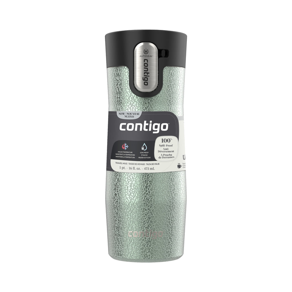 Contigo AUTOSEAL West Loop Vacuum-Insulated Stainless Steel Travel Mug with Easy-Clean Lid, 16 oz M31U